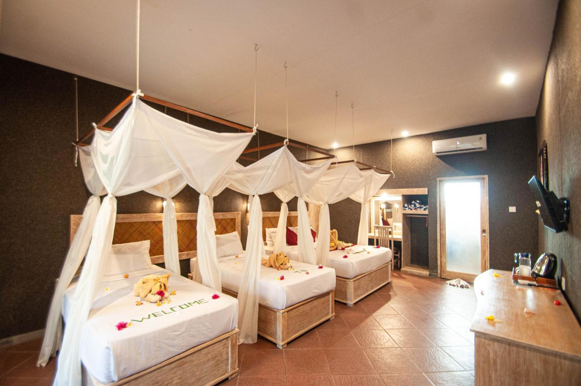 Kubuku Eco Dive Lodge And Yoga Пемутеран Экстерьер фото